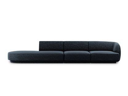 Sofa Chenille Beige Miley — Royal Blue