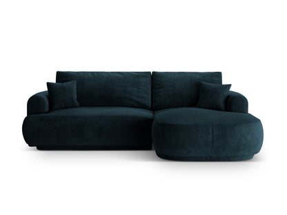 Ella Modular Corner Sofa With Bed Function And Box, 5 Seats, 271x174 cm — Deep Petrol / Right