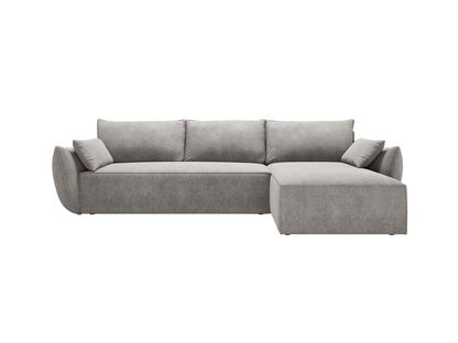 Kaelle Corner Sofa With Bed Function And Box, 4 Seats, 252x165 cm — Light Grey / Right