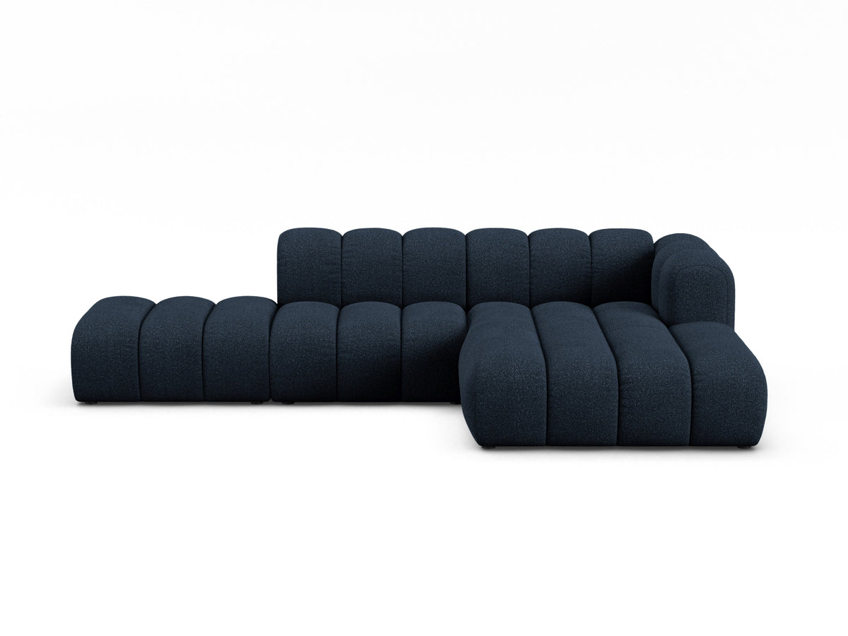Lupine Modular Open Corner Sofa, 5 Seats, 299x177 cm — Dark Blue / Right