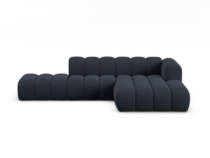 Lupine Modular Open Corner Sofa, 5 Seats, 299x177 cm — Navy Blue / Right