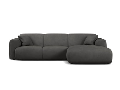Molino Corner Sofa, 4 Seats, 255x170 cm — Dark Grey / Right