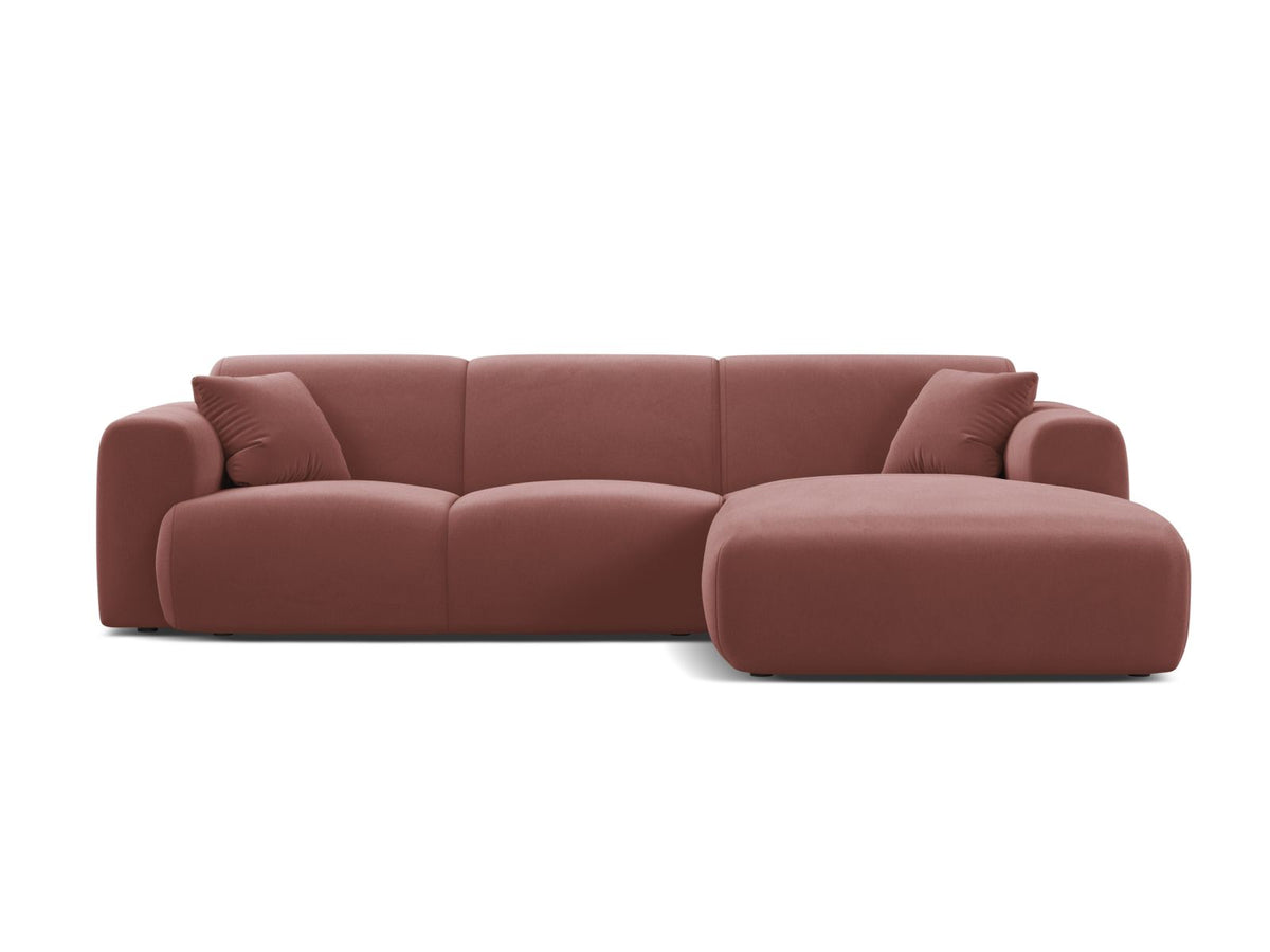 Molino Corner Sofa, 4 Seats, 255x170 cm — Flamingo / Right