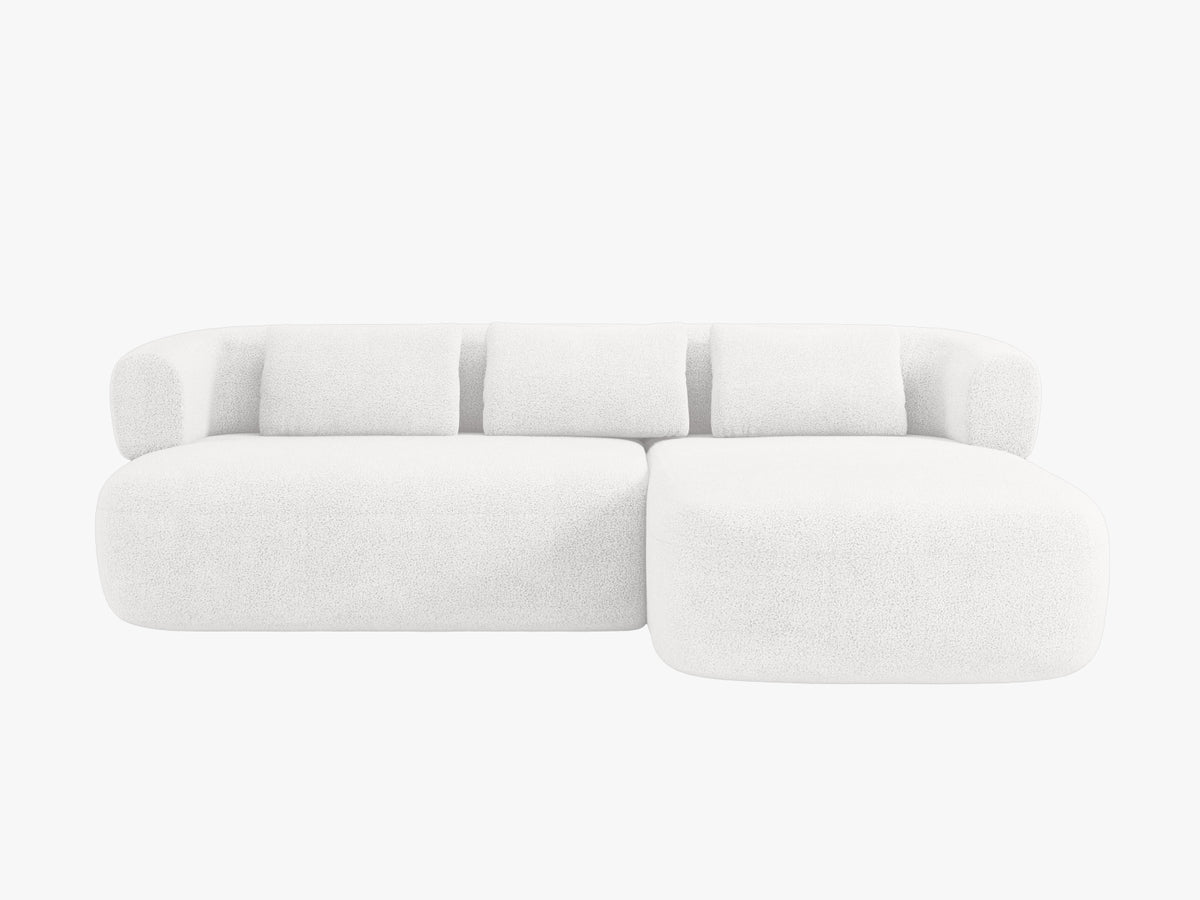 Jenny Corner Sofa, 5 Seats, 225x145 cm — Ivory / Right