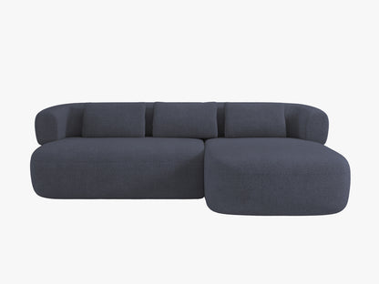 Jenny Corner Sofa, 5 Seats, 225x145 cm — Dark Blue / Right