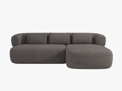 Jenny Corner Sofa, 5 Seats, 225x145 cm — Grey / Right