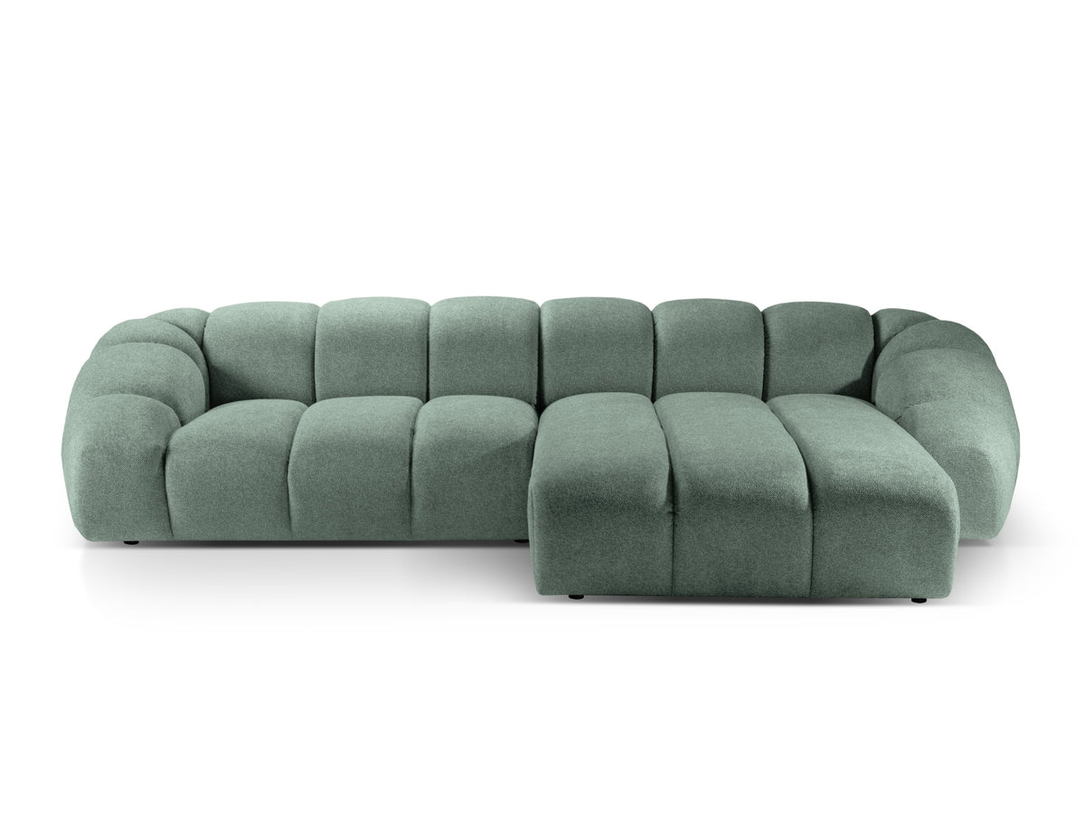 Diana Corner Sofa, 4 Seats, 334x182 cm — Mint / Right