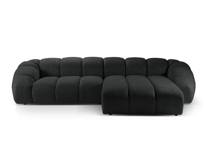 Diana Corner Sofa, 4 Seats, 334x182 cm — Anthracite / Right