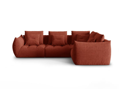 Bloom Modular Corner Sofa, 3 Seats, 316x222 cm — Auburn / Right