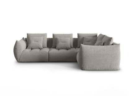 Bloom Modular Corner Sofa, 3 Seats, 316x222 cm — Light Grey / Right