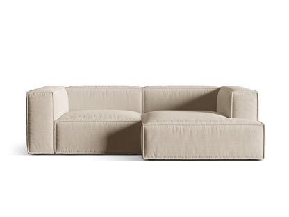 Nuria Modular Corner Sofa, 3 Seats, 252x147 cm — Beige / Right