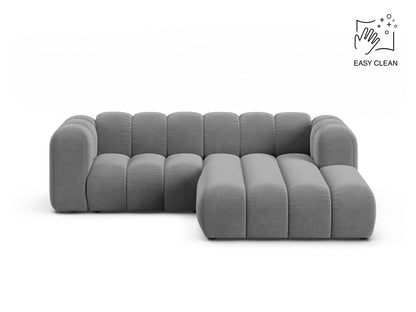 Lupine Modular Corner Sofa, 3 Seats, 230x177 cm — Light Grey / Right