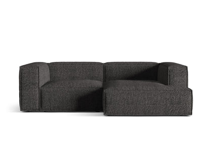 Nuria Modular Corner Sofa, 3 Seats, 252x147 cm — Anthracite / Right