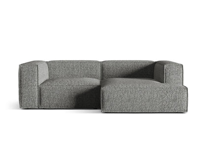 Nuria Modular Corner Sofa, 3 Seats, 252x147 cm — Graphite / Right