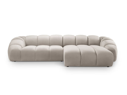 Diana Corner Sofa, 4 Seats, 334x182 cm — Beige / Right
