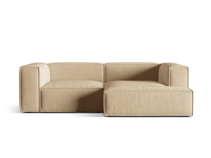 Nuria Modular Corner Sofa, 3 Seats, 252x147 cm — Nude / Right