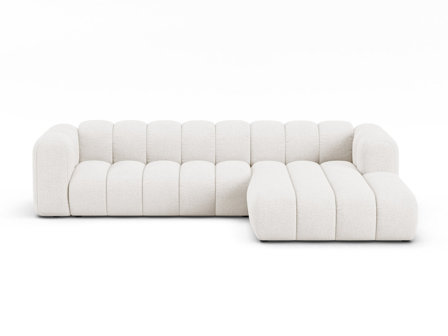 Lupine Modular Corner Sofa, 4 Seats — White / Right