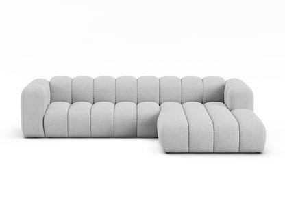 Lupine Modular Corner Sofa, 4 Seats — Light Grey / Right