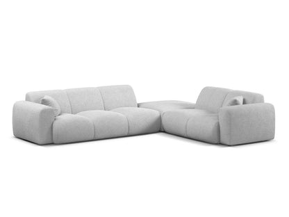 Molino Corner Sofa, 6 Seats, 315x250 cm — Light Grey / Right
