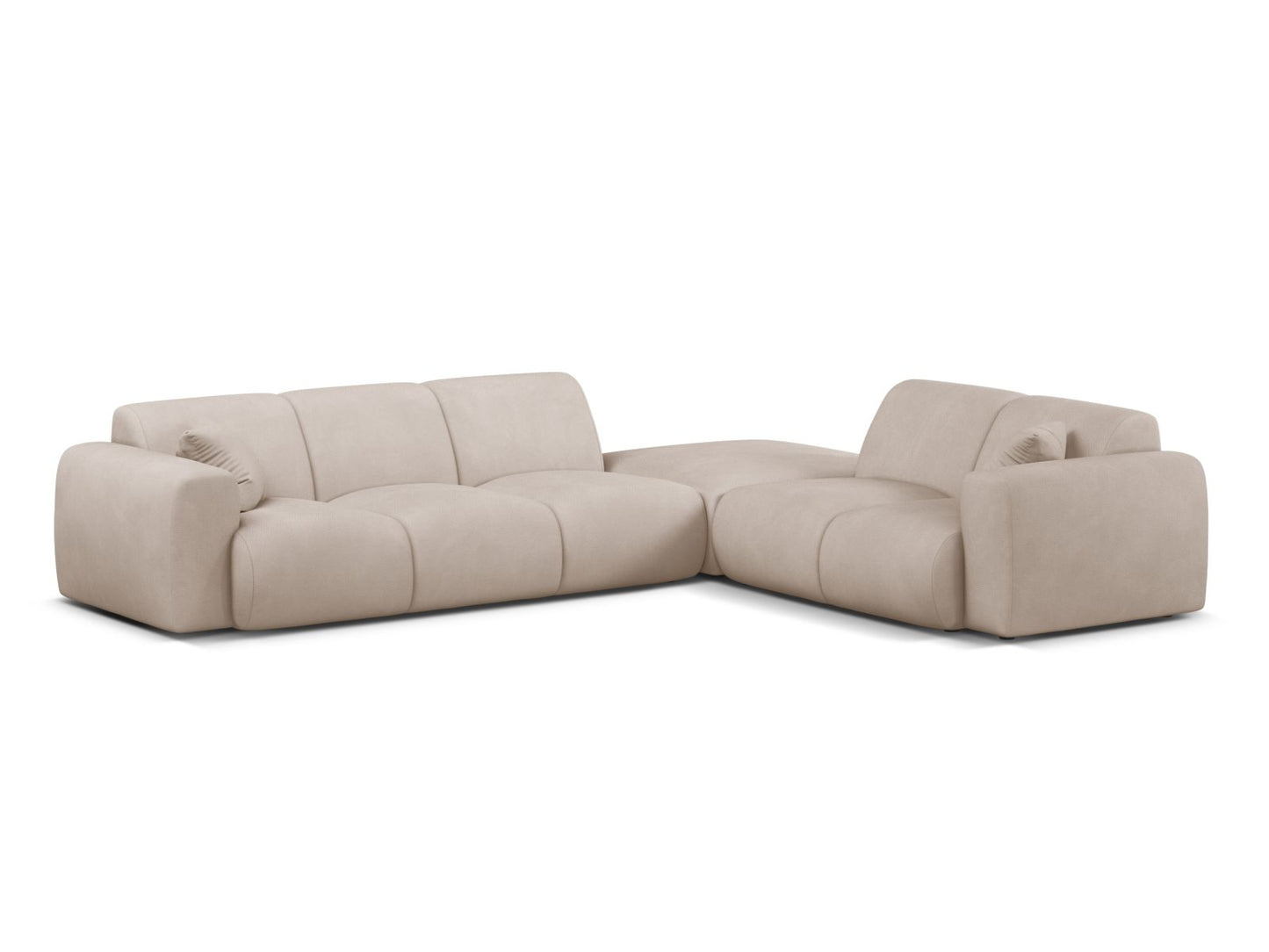 Molino Corner Sofa, 6 Seats, 315x250 cm — Beige / Right