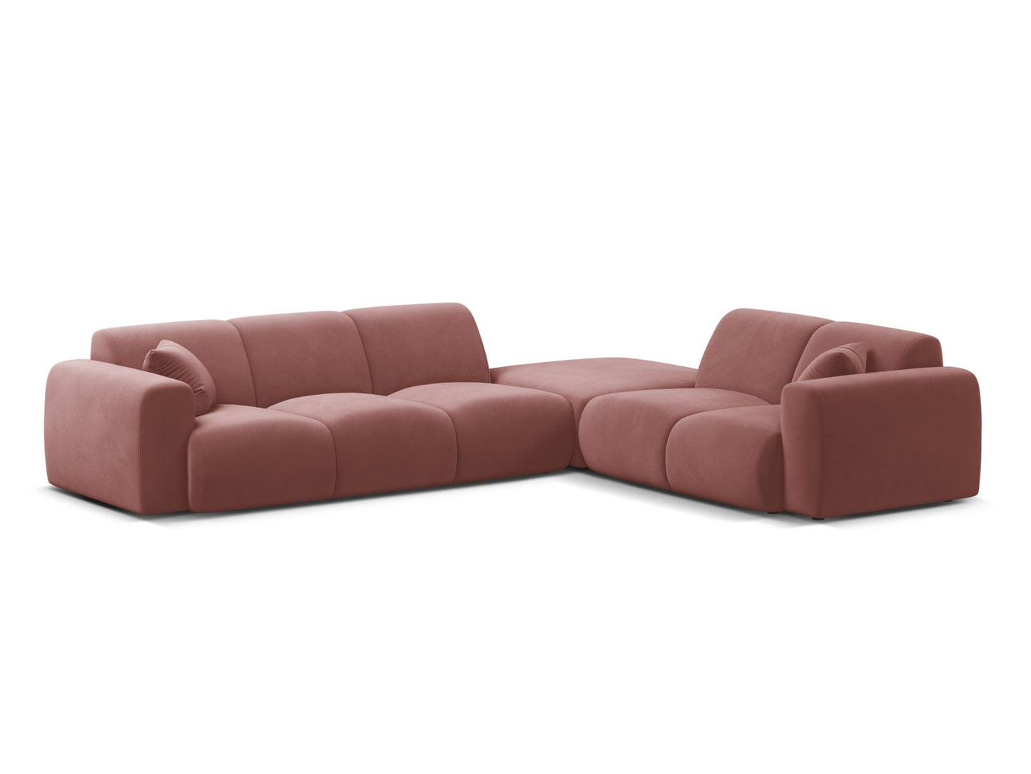 Molino Corner Sofa, 6 Seats, 315x250 cm — Flamingo / Right