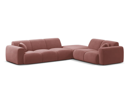 Molino Corner Sofa, 6 Seats, 315x250 cm — Flamingo / Right