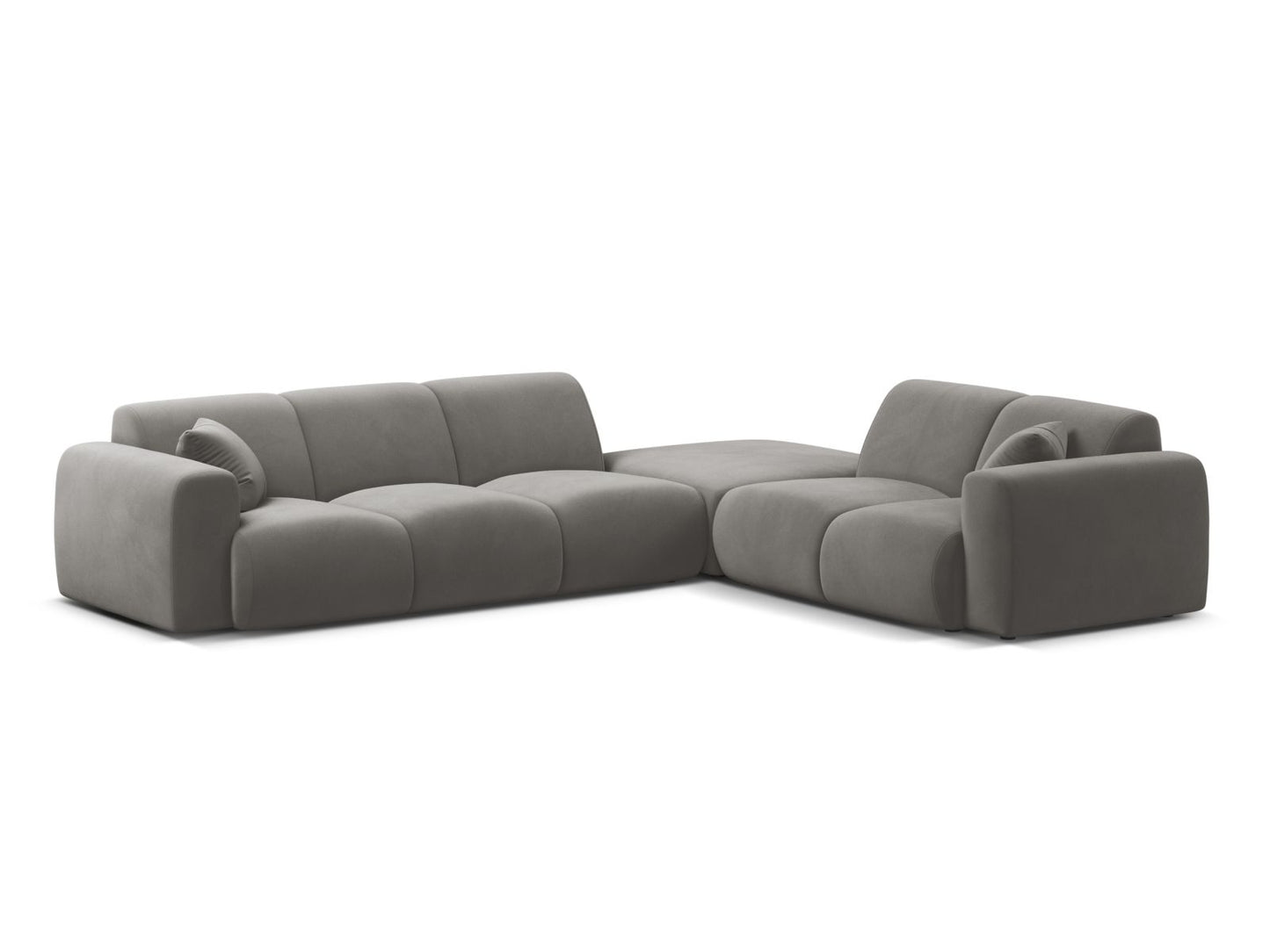 Molino Corner Sofa, 6 Seats, 315x250 cm — Grey / Right