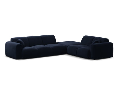 Molino Corner Sofa, 6 Seats, 315x250 cm — Royal Blue / Right