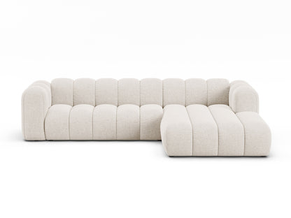Lupine Modular Corner Sofa, 4 Seats — Light Beige / Right