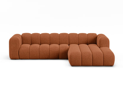 Lupine Modular Corner Sofa, 4 Seats — Brick / Right