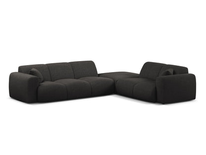 Molino Corner Sofa, 6 Seats, 315x250 cm — Anthracite / Right