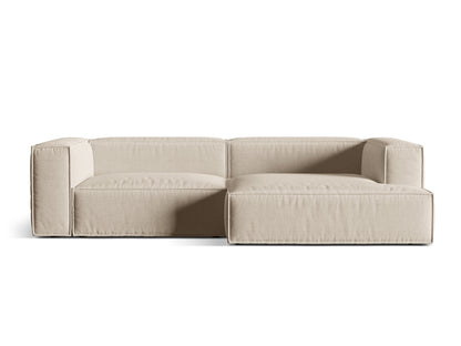 Nuria Modular Corner Sofa, 4 Seats, 292x147 cm — Beige / Right