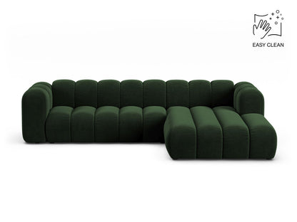 Lupine Modular Corner Sofa, 4 Seats — Bottle Green / Right