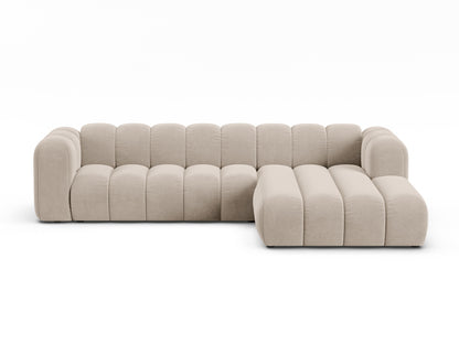 Lupine Modular Corner Sofa, 4 Seats — Beige / Right