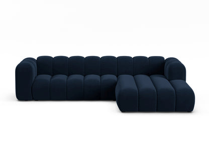 Lupine Modular Corner Sofa, 4 Seats — Royal Blue / Right