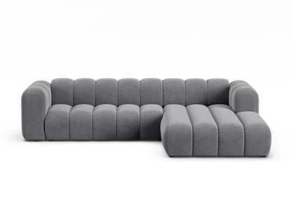 Lupine Modular Corner Sofa, 4 Seats — Grey / Right