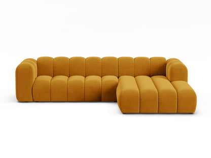 Lupine Modular Corner Sofa, 4 Seats — Yellow / Right