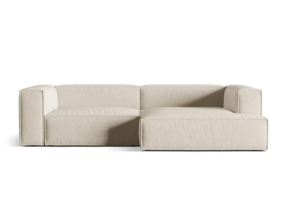 Nuria Modular Corner Sofa, 4 Seats, 292x147 cm — Beige / Right