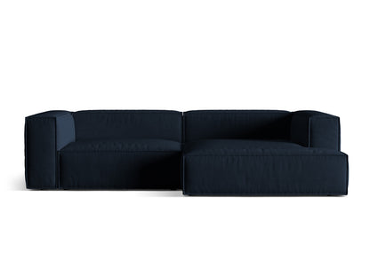 Nuria Modular Corner Sofa, 4 Seats, 292x147 cm — Dark Blue / Right