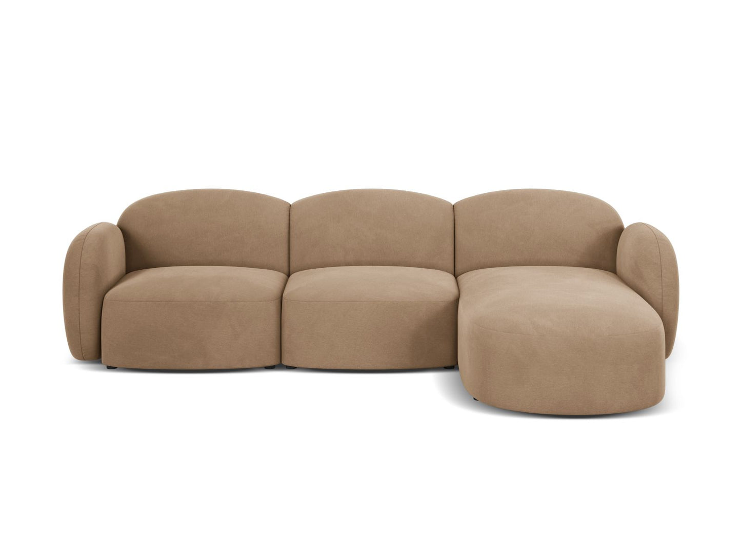 Blair Corner Sofa, 3 Seats — Sand / Right
