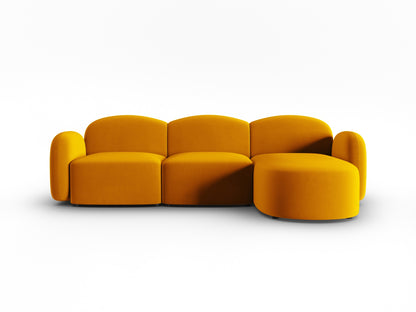 Blair Corner Sofa, 3 Seats — Yellow / Right