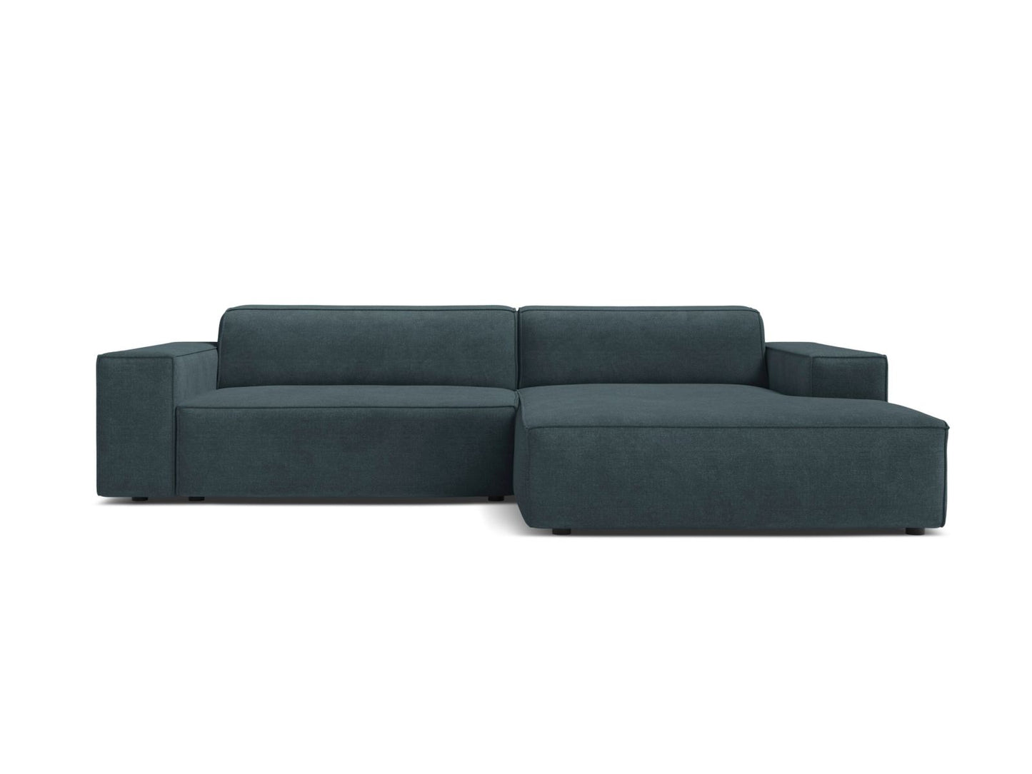 Jodie Modular Corner Sofa, 3 Seats, 224x162 cm — Deep Petrol / Right