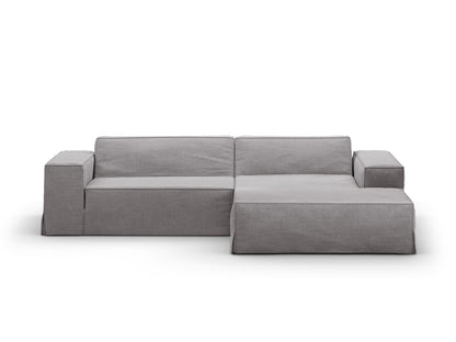 Jodie Modular Corner Sofa, 3 Seats, 224x162 cm — Warm grey / Right