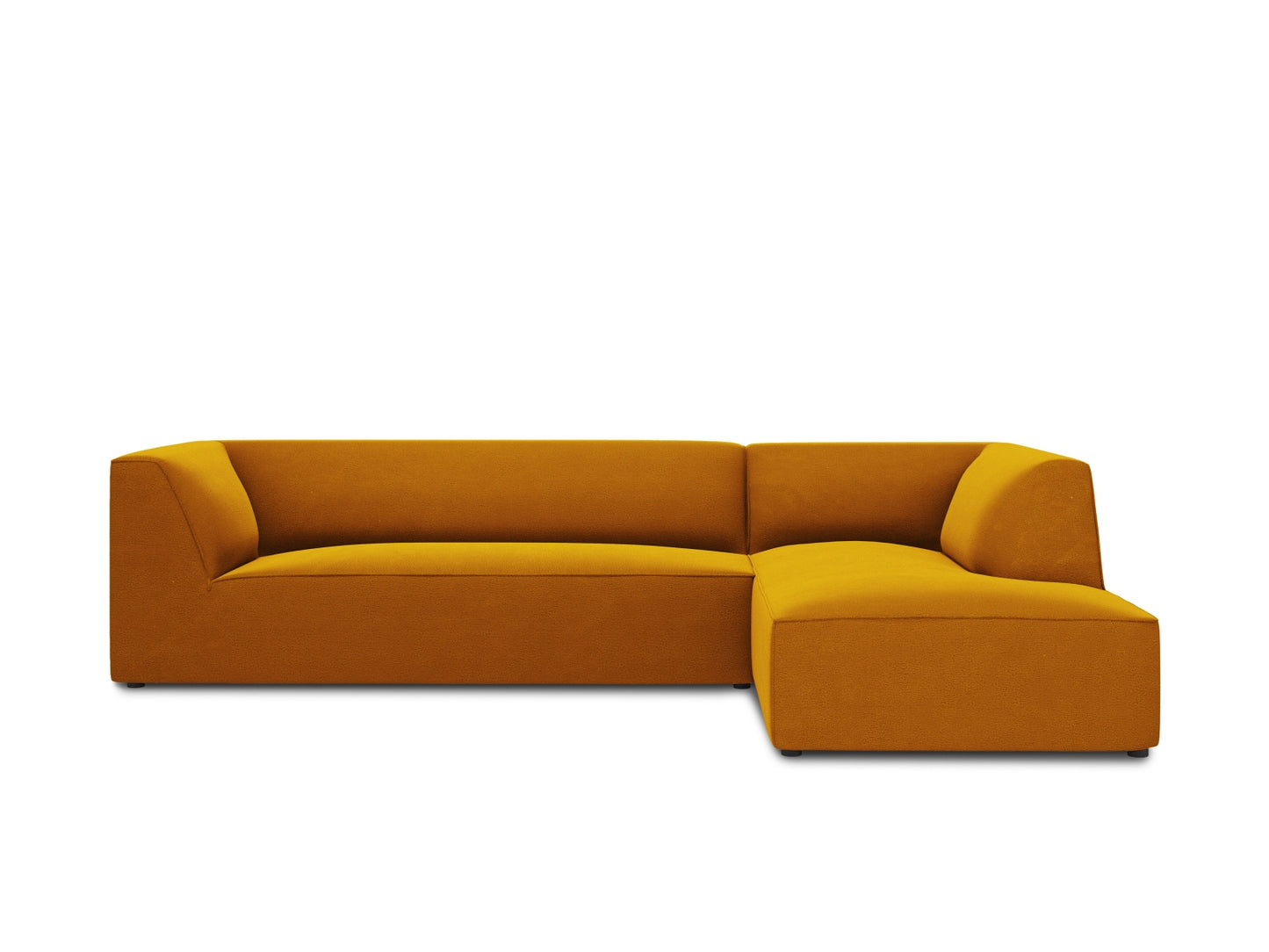 Ruby Modular Corner Sofa, 5 Seats — Yellow / Right
