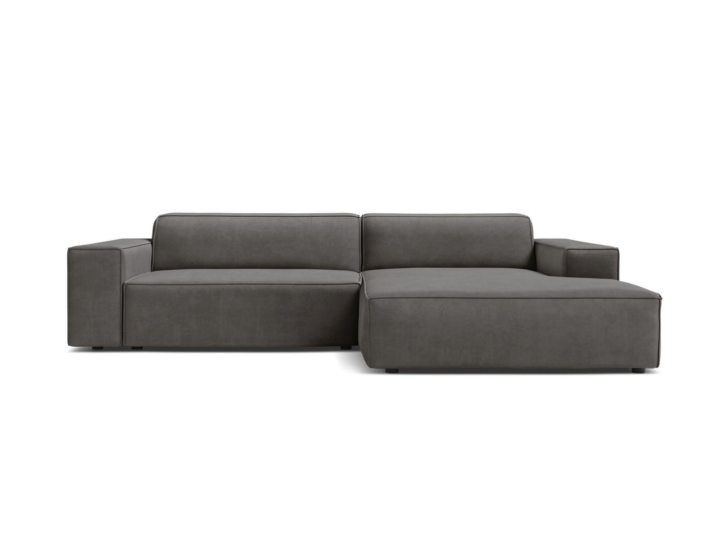 Jodie Modular Corner Sofa, 3 Seats, 224x162 cm — Light Grey / Right
