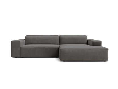 Jodie Modular Corner Sofa, 3 Seats, 224x162 cm — Light Grey / Right