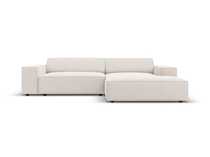Jodie Modular Corner Sofa, 3 Seats, 224x162 cm — Light Beige / Right