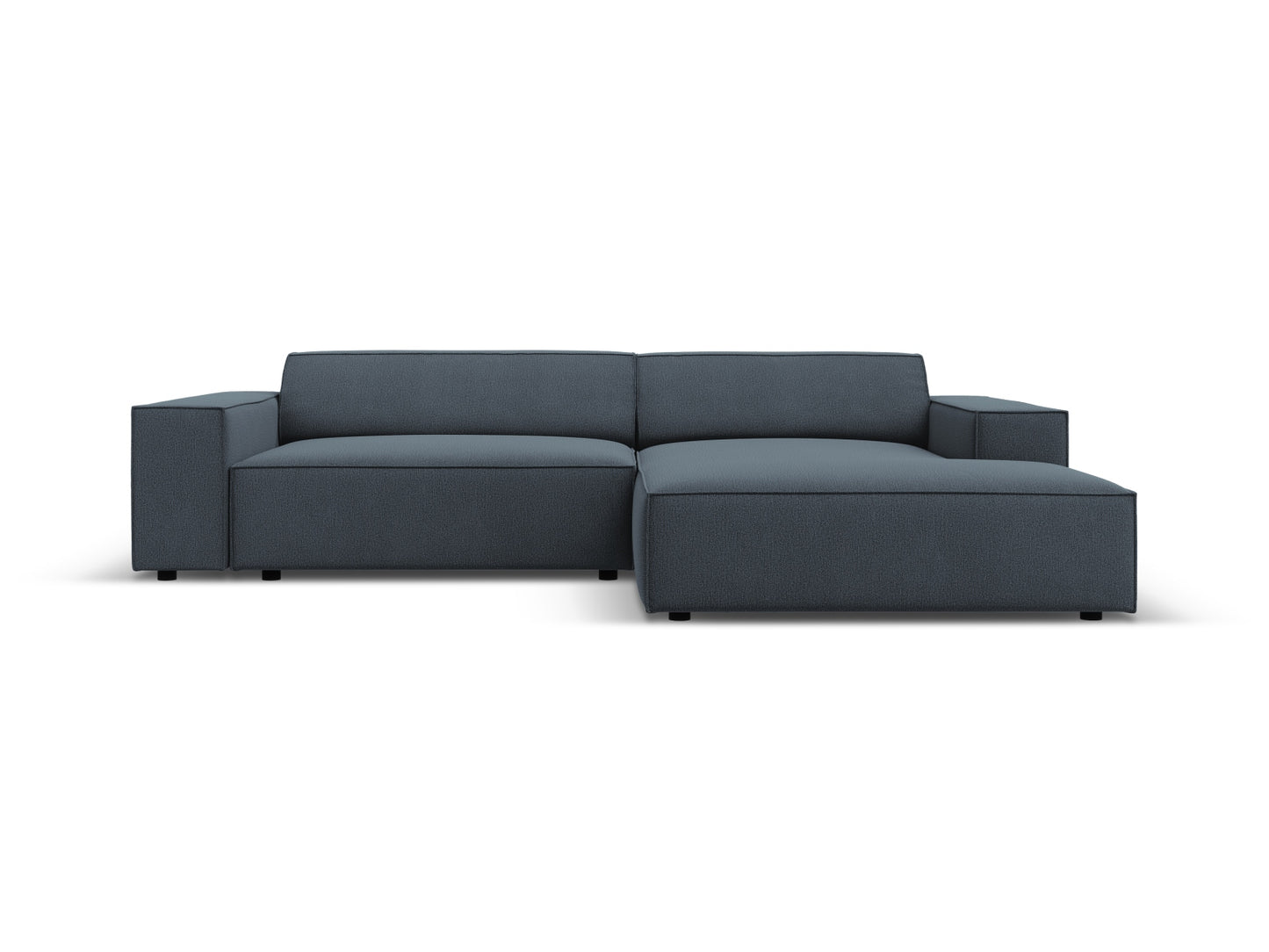 Jodie Modular Corner Sofa, 3 Seats, 224x162 cm — Blue / Right