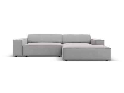Jodie Modular Corner Sofa, 3 Seats, 224x162 cm — Light Grey / Right