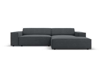 Jodie Modular Corner Sofa, 3 Seats, 224x162 cm — Dark Grey / Right